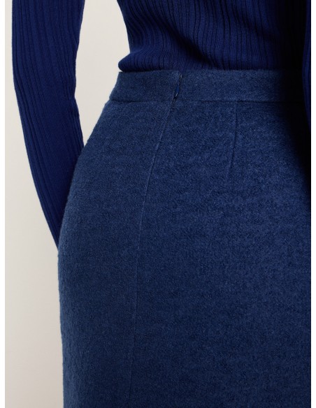 GONNA IN LANA COTTA E COTONE BIO