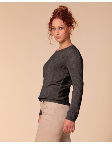 PULL BASIC IN 100% BABY CASHMERE "OLIVIA"