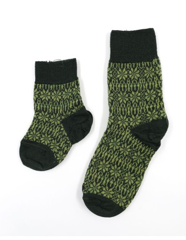 CALZINO NORVEGESE  IN 100% LANA A TRICOT KIDS