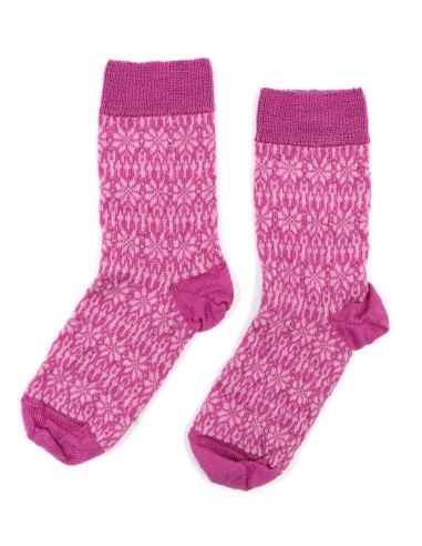 CALZINO NORVEGESE  IN 100% LANA A TRICOT KIDS