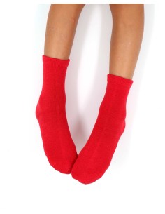 CALZINI IN BAMBU'KIDS "BASIC" - ROSSO 2