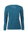 MAGLIA TERMICA IN LANA-SETA SPORT A MANICA LUNGA