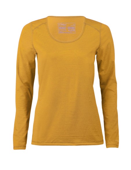 MAGLIA TERMICA IN LANA-SETA SPORT A MANICA LUNGA