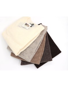 MAGLIONE UOMO IN PURA LANA SHETLAND NON TINTO - BEIGE 2