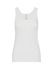 CANOTTA IN COTONE BIOLOGICO EXTRAFINE - BIANCO