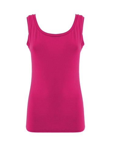 CANOTTA SPALLA LARGA IN BAMBU'