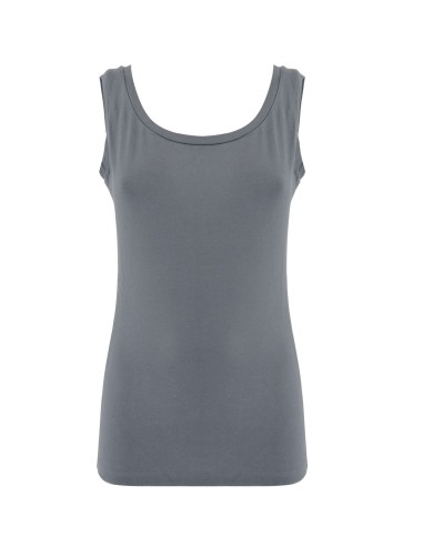 CANOTTA SPALLA LARGA IN BAMBU'