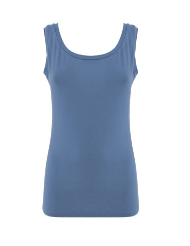 CANOTTA SPALLA LARGA IN BAMBU'