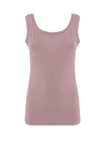 CANOTTA SPALLA LARGA IN BAMBU'