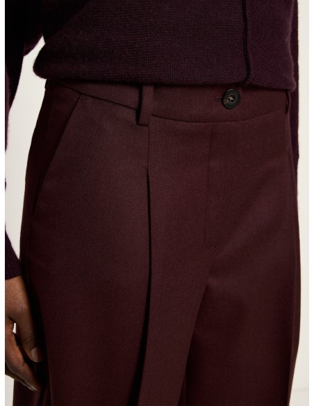 PANTALONI ELEGANTI IN 100% LANA MERINO BIOLOGICA