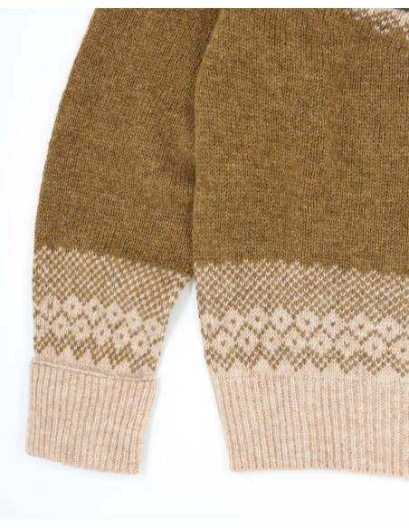 MAGLIONE SCOZZESE IN LANA VERGINE "FAIR ISLE"