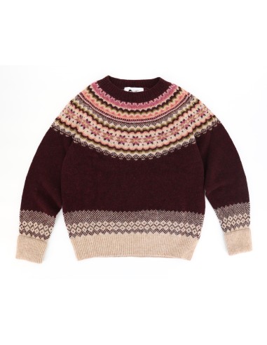 MAGLIONE SCOZZESE IN LANA VERGINE "FAIR ISLE"