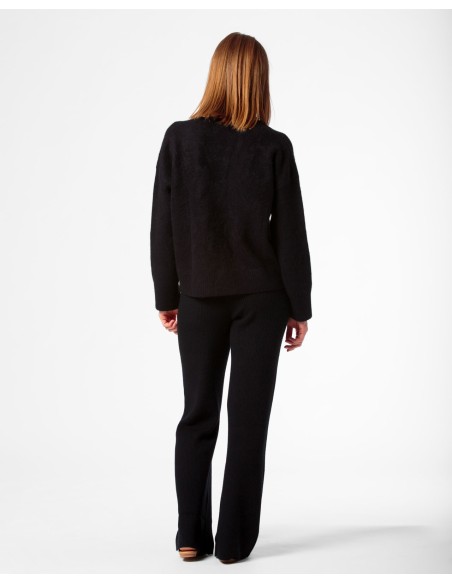 CARDIGAN CHUNKY IN 100% CASHMERE SPAZZOLATO "CAMILLA"