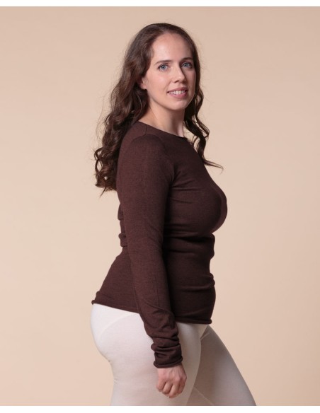 MAGLIA CASHMIRETTA IN SETA E CASHMERE "GRETA"