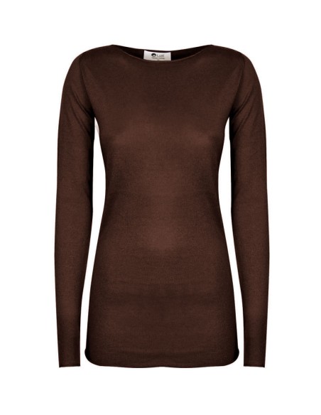 MAGLIA CASHMIRETTA IN SETA E CASHMERE "GRETA"