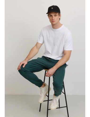 PANTALONE UOMO IN FELPA DI COTONE BIOLOGICO...