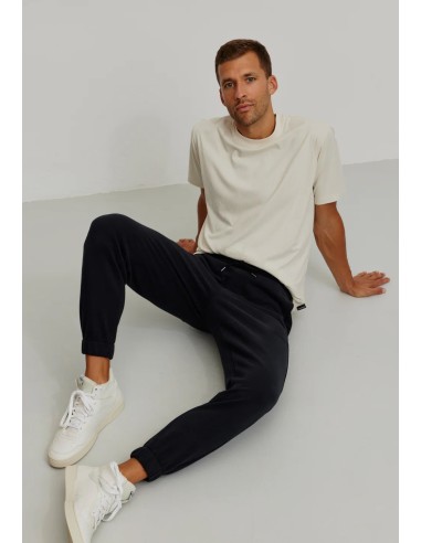 PANTALONE UOMO IN FELPA DI COTONE BIOLOGICO...