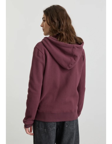 FELPA IN COTONE BIOLOGICO GARZATO VEGAN "DAHLIA"