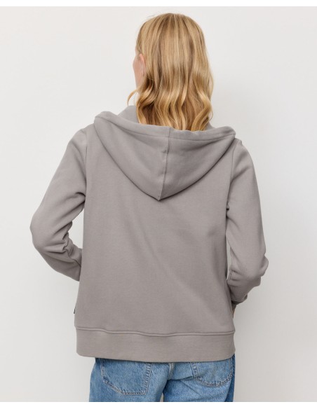 FELPA IN COTONE BIOLOGICO GARZATO VEGAN "DAHLIA"