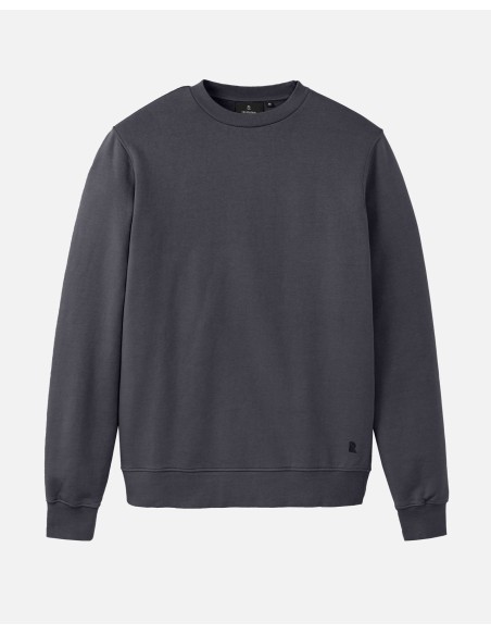 FELPA UOMO GIROCOLLO IN COTONE BIO VEGAN “TAMARILLO”