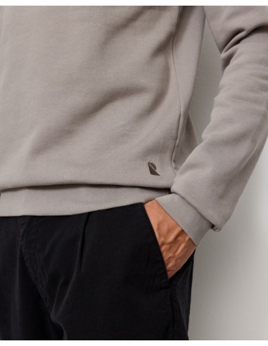 FELPA UOMO GIROCOLLO IN COTONE BIO VEGAN...