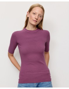 TOP DONNA IN ECOVISCOSA “DANDELION” - MALVA