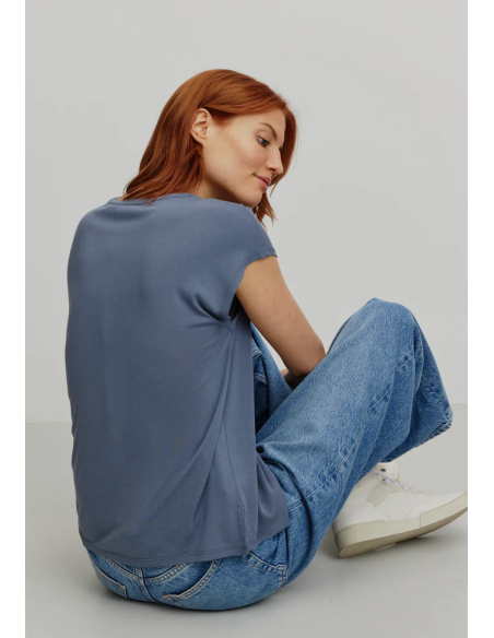 T-SHIRT FRESCA IN ECOVISCOSA "MITHILA"