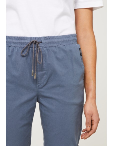 CHINO DONNA IN COTONE BIOLOGICO VEGAN "CALATHEA"