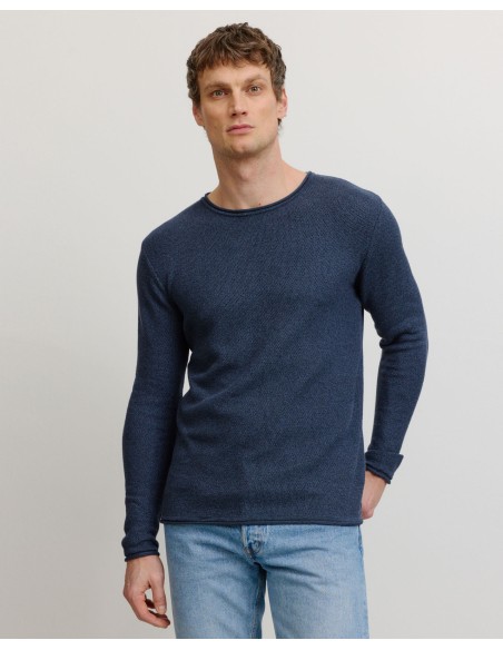 PULLOVER UOMO IN COTONE BIOLOGICO VEGAN “EUKALYPTUS”