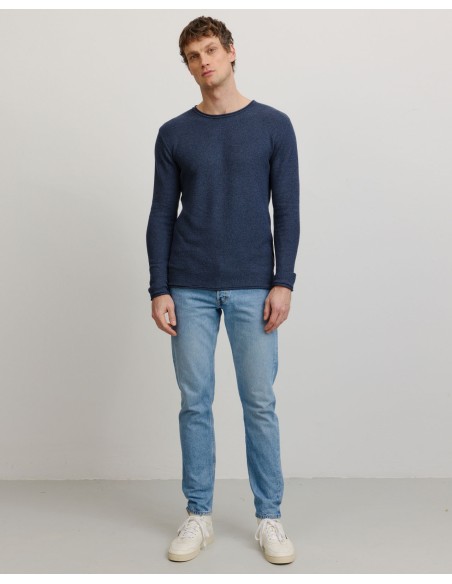 PULLOVER UOMO IN COTONE BIOLOGICO VEGAN “EUKALYPTUS”