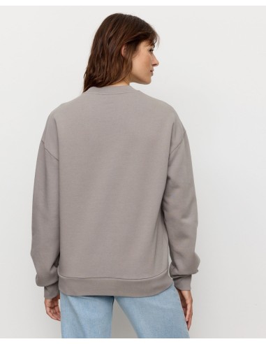 FELPA DONNA GIROCOLLO IN COTONE BIOLOGICO VEGAN...