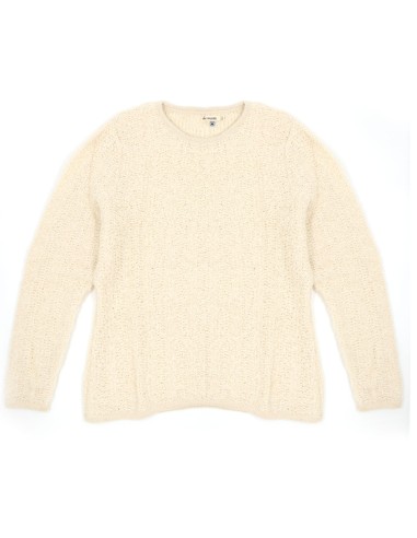 MAGLIONE DONNA GIROCOLLO IN  BABY ALPACA, SETA...