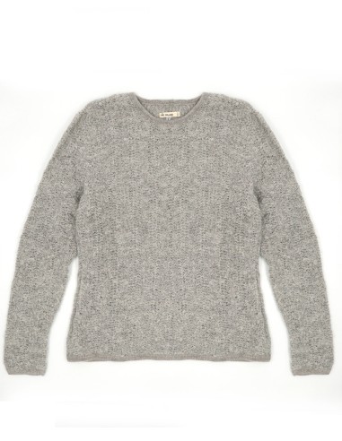 MAGLIONE DONNA GIROCOLLO IN  BABY ALPACA, SETA...