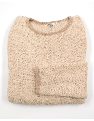 MAGLIONE DONNA GIROCOLLO IN  BABY ALPACA, SETA...