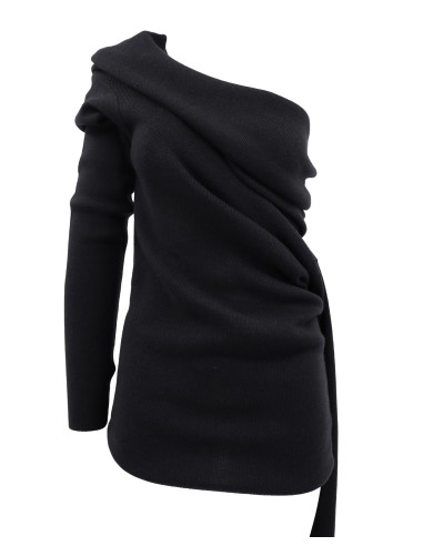 MAXI MAGLIA MANICHE LUNGHE IN LANA E CASHMERE...