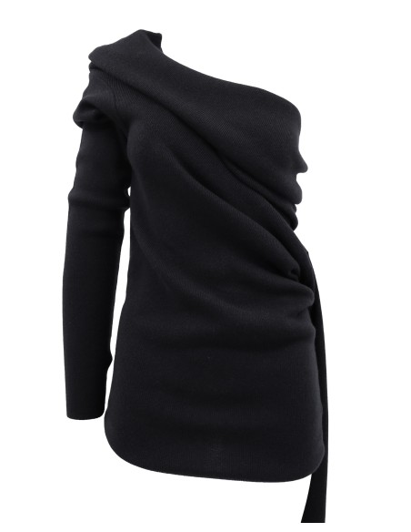 MAXI MAGLIA MANICHE LUNGHE IN LANA E CASHMERE "ASTRAL"