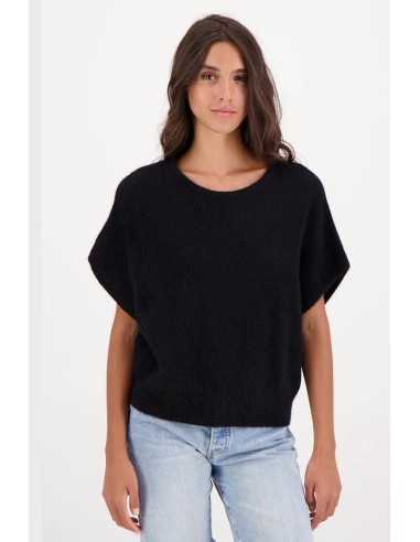 PULL SMANICATO IN 100% BABY ALPACA "AUBE"