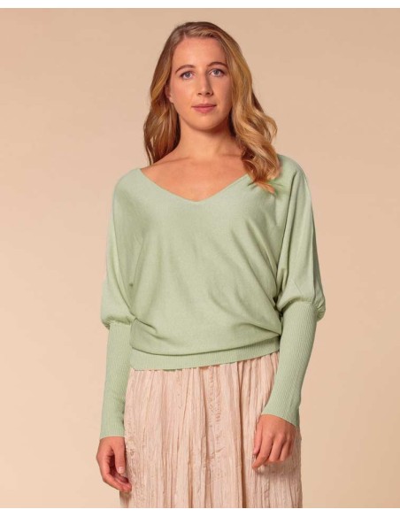 CASHMIRETTA SCOLLO A V "ELISA" LIMITED