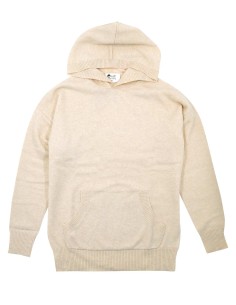 MAXI FELPA UNISEX IN 100% CASHMERE CON CAPPUCCIO "ALICE"...