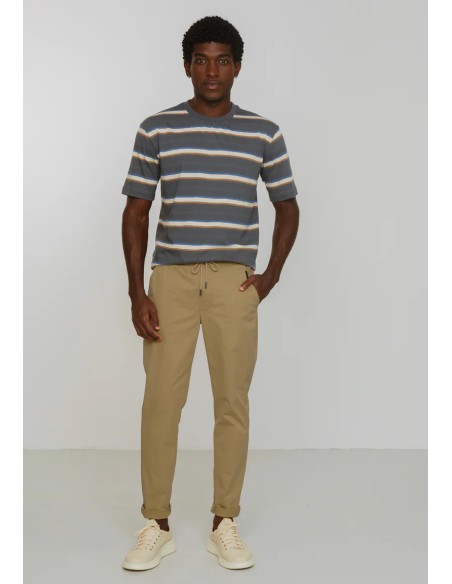 PANTALONE CHINO UOMO IN COTONE BIOLOGICO "TARO"