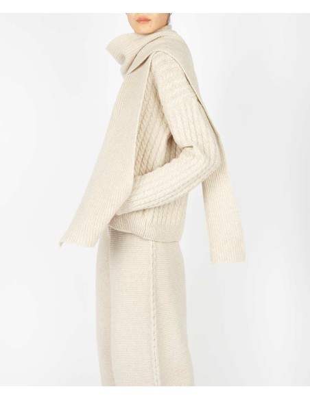 SCIARPA IN LANA IRLANDESE "SPARROW"