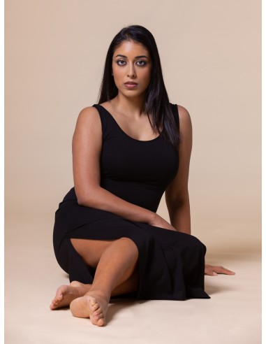 ABITO LUNGO SLIM IN BAMBU' "ANN"