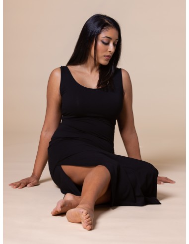 ABITO LUNGO SLIM IN BAMBU' "ANN"