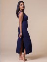 ABITO LUNGO SLIM IN BAMBU' "ANN"