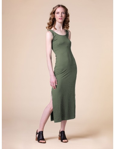ABITO LUNGO SLIM IN BAMBU' "ANN"