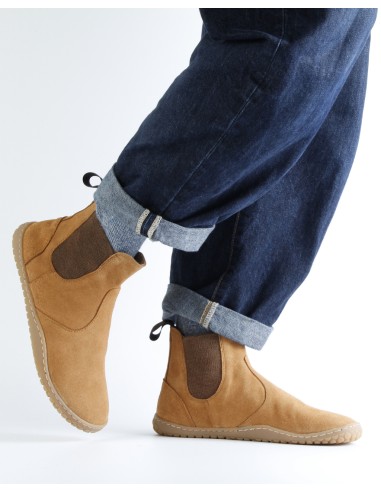 STIVALETTO BAREFOOT IN PELLE SCAMOSCIATA "KIM"