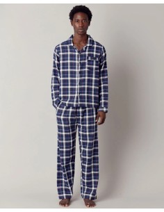 PIGIAMA UOMO IN FLANELLA DI COTONE BIO "JIMJAM" 2