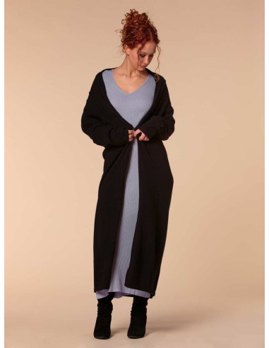 VESTITO CASHMIRETTO IN SETA E CASHMERE "AURORA"