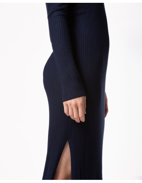 VESTITO CASHMIRETTO IN SETA E CASHMERE "AURORA"