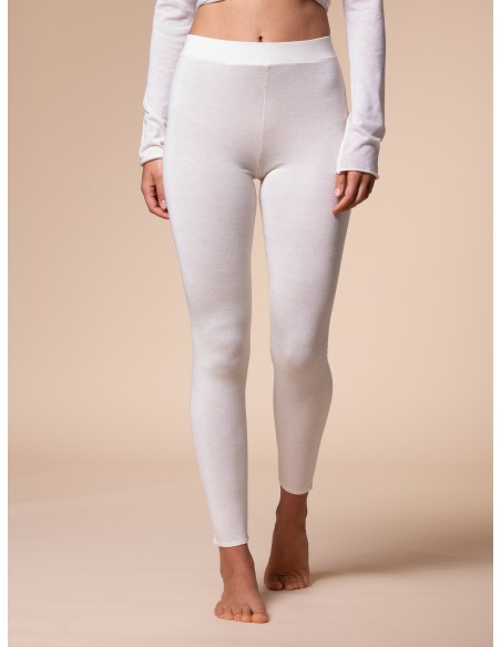 LEGGINGS IN SETA E CASHMERE CASMIRETTI "EMMA"
